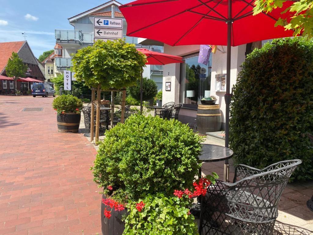 Hotel Niedersachsen Quakenbrück エクステリア 写真